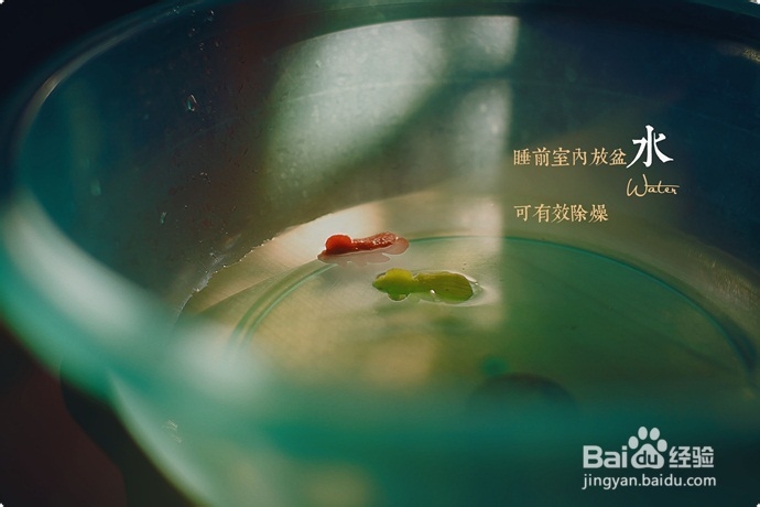 秋冬室内去燥,最简单五招