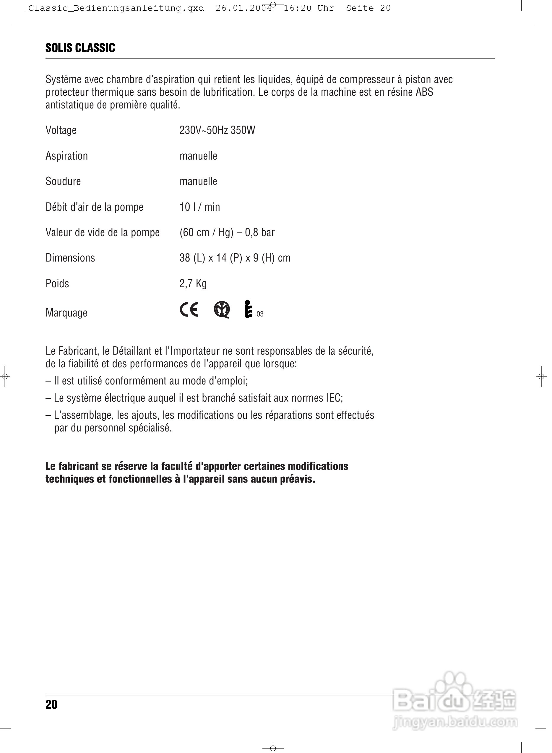 索利斯搅拌机SOLIS CLASSIC型说明书:[2]