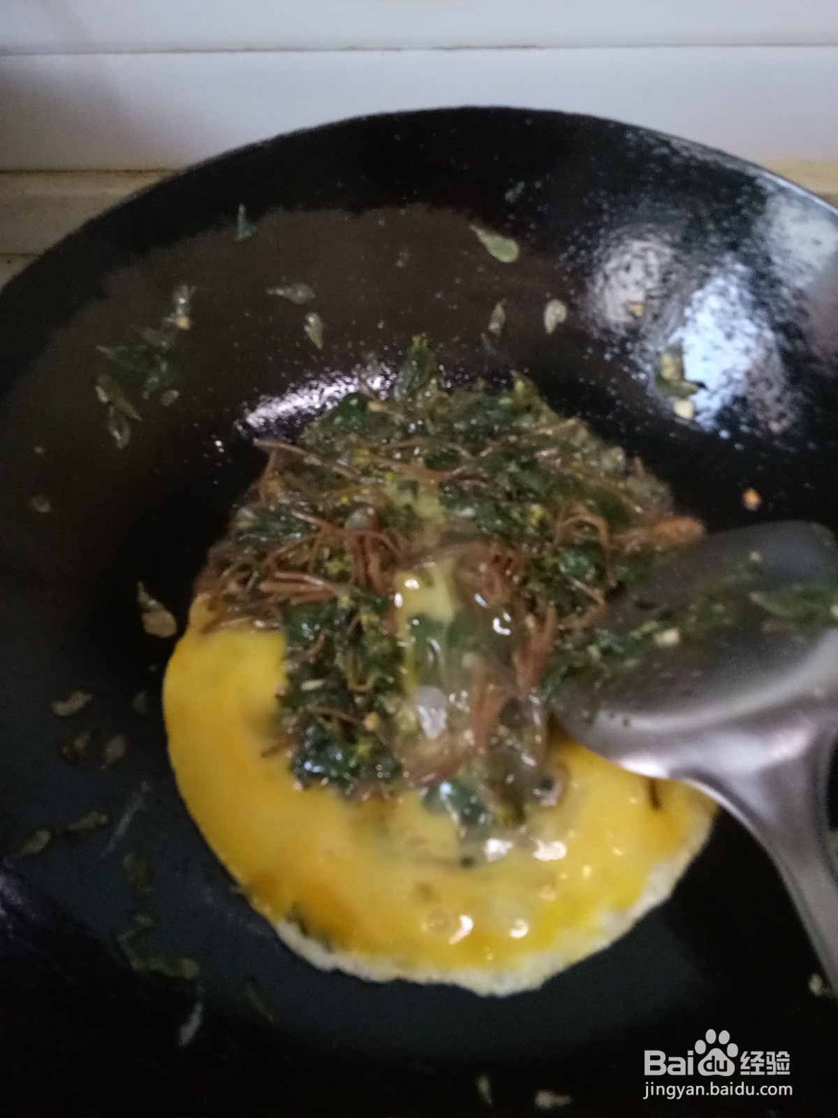 马齿苋炒鸡蛋