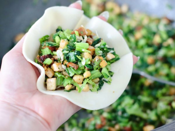 小白菜豆腐盒子