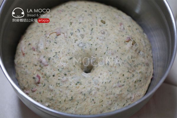 培根橄榄高纤面包