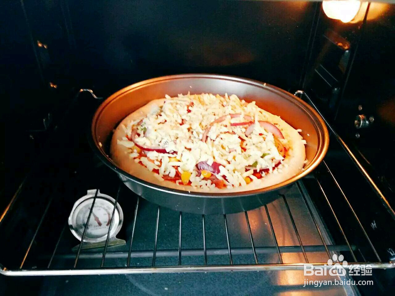 鸡排培根披萨的做法