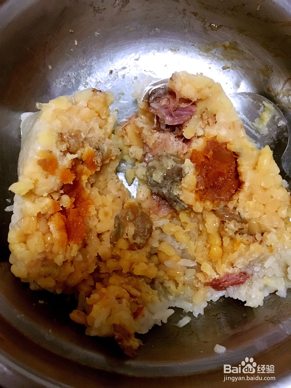 忍不住流口水的咸肉粽