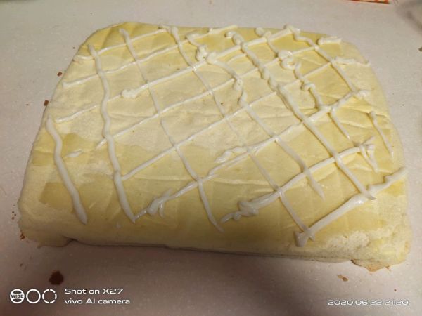 肉松葱香蛋糕卷