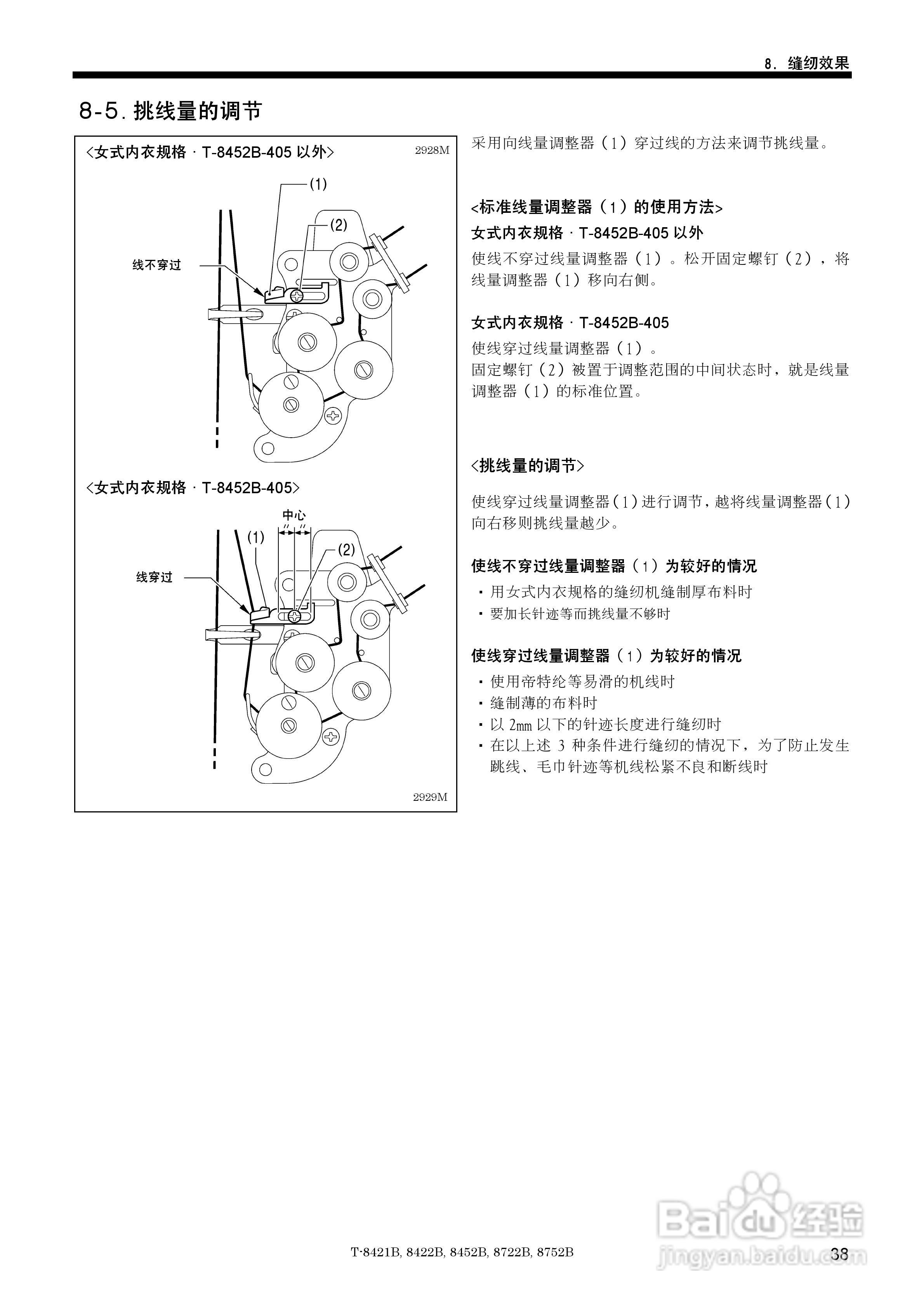 brother T-8421B缝纫机说明书:[5]