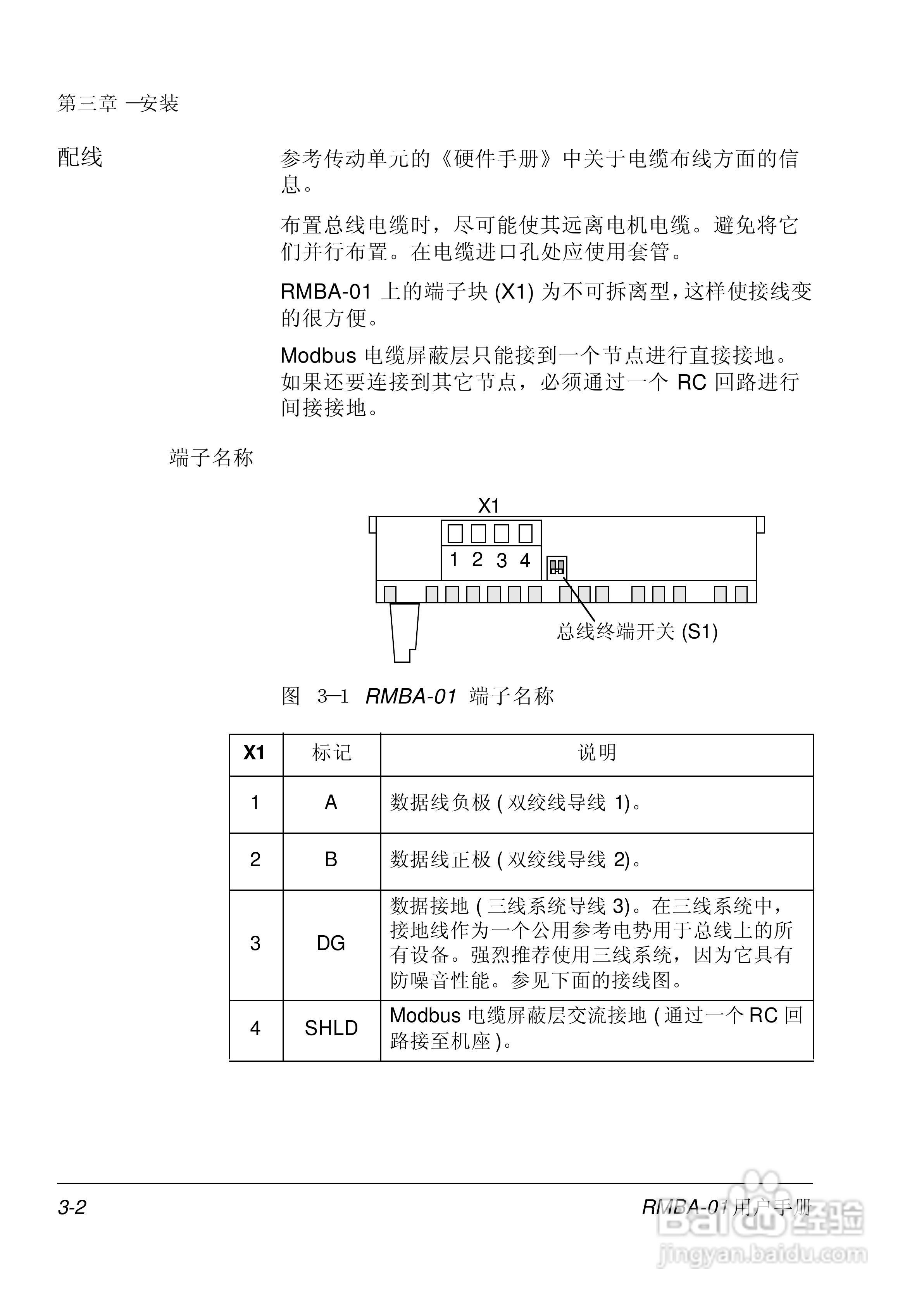 ABB Modbus适配器模块RMBA-0用户手册:[2]