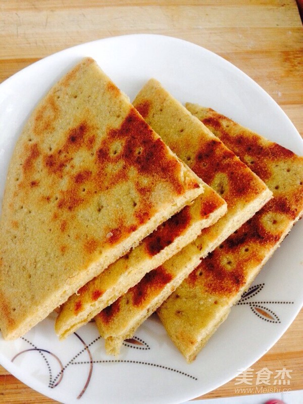 奶香玉米面饼