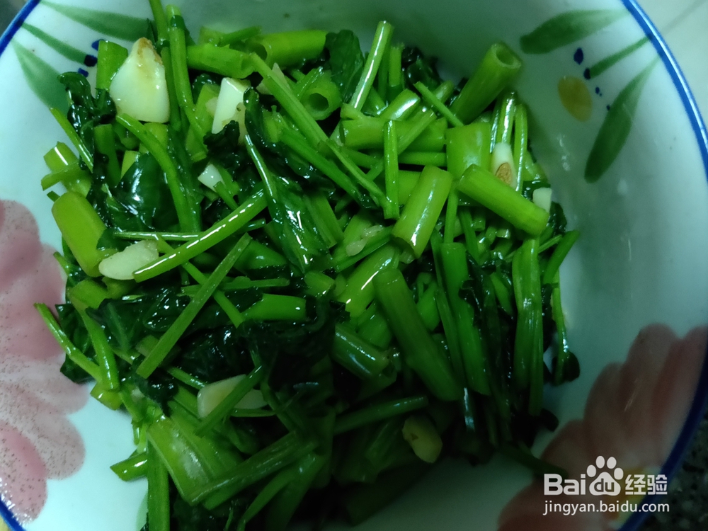 教你怎么做素炒空心菜