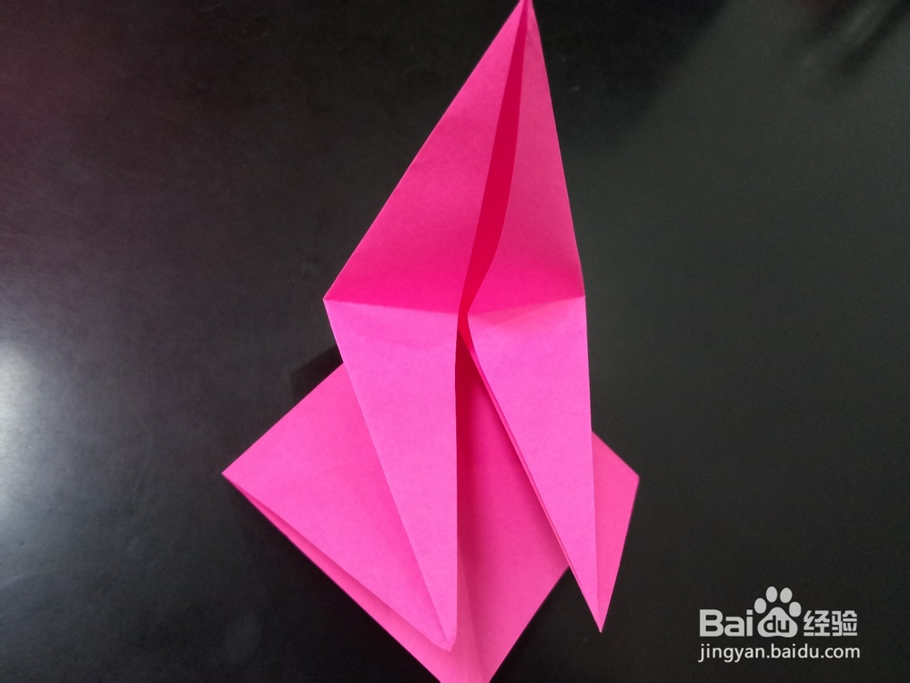 折纸:来一朵简单玫瑰