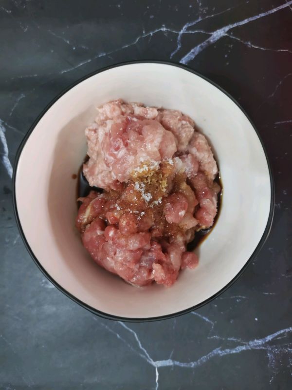 鸡蛋肉沫蒸豆腐