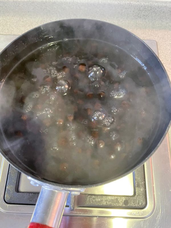 苹果酱黑糖珍珠奶茶