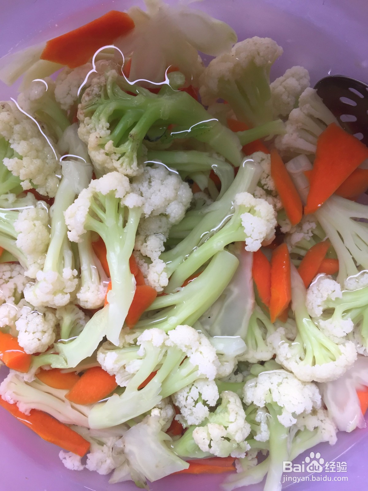 火腿花椰菜的做法