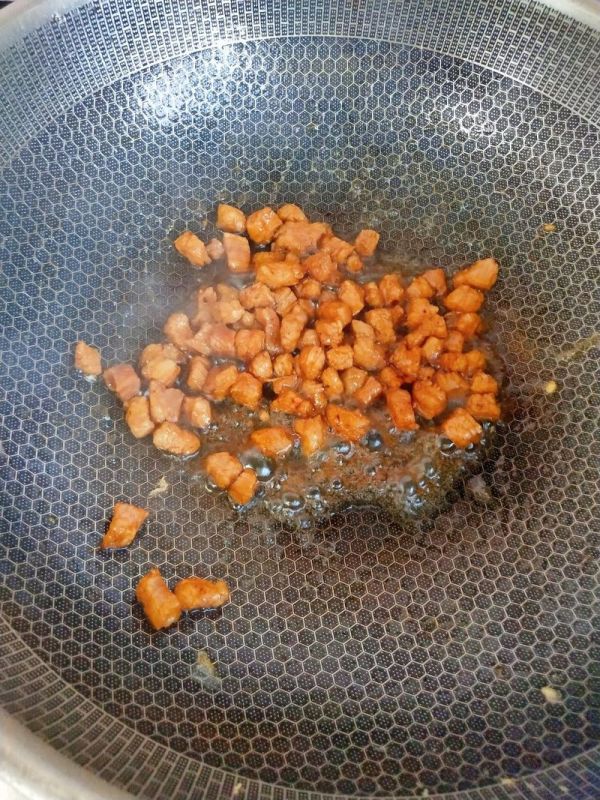 千页肉丁韭菜花