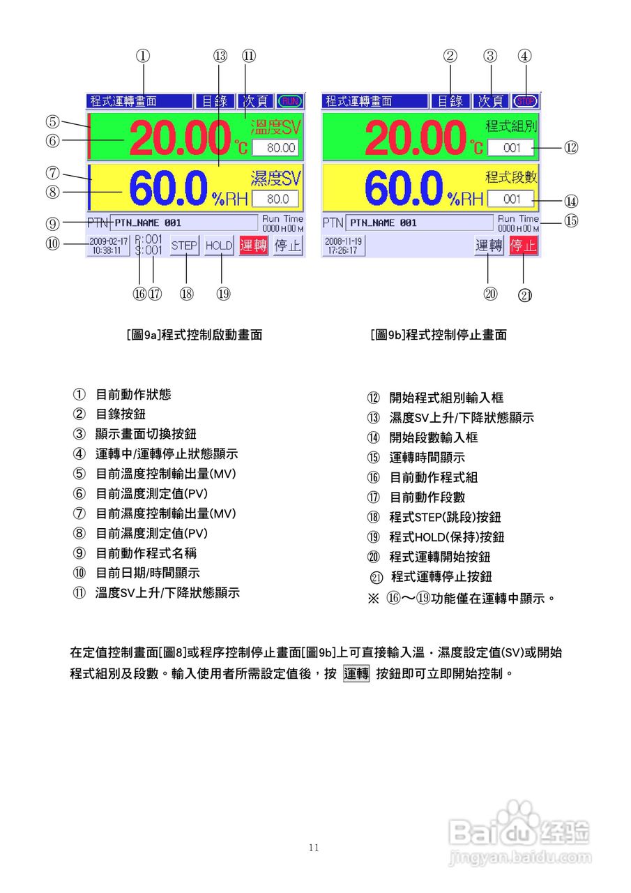 J-THERMO TH300温湿度程式控制器使用说明书:[2]