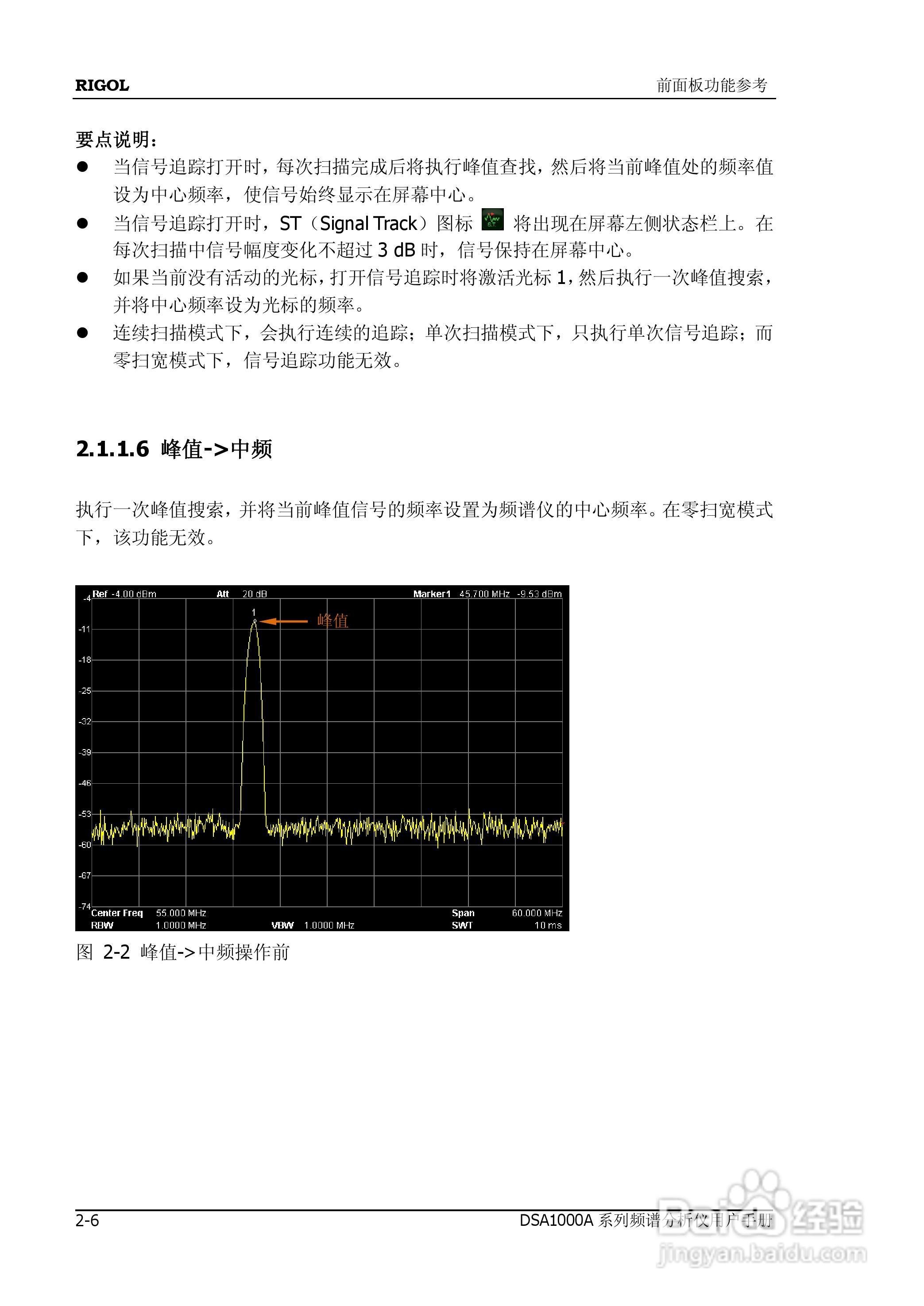 普源DSA1000A系列频谱分析仪说明书:[6]