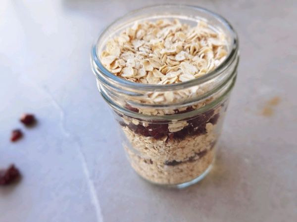 蔓越莓隔夜燕麦