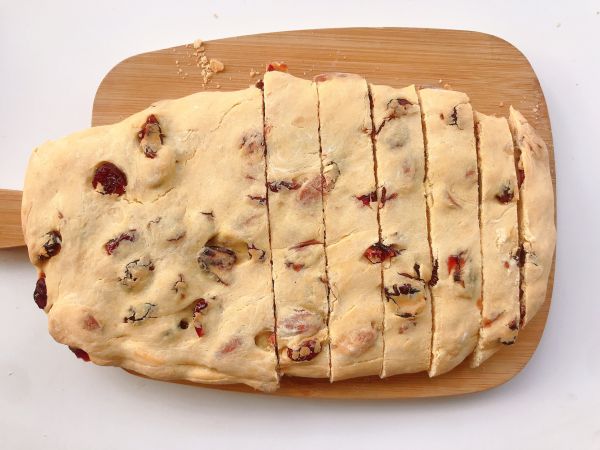 低糖低油蔓越莓意式脆饼