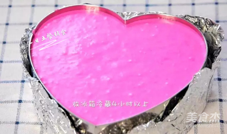 火龙果慕斯的做法