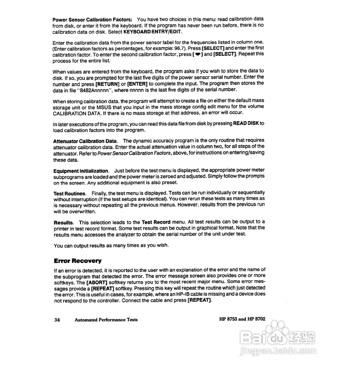 HP8753A/B/ C分析仪说明书:[10]