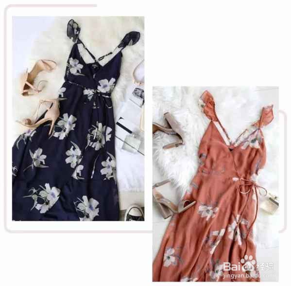 印花裙怎么搭配
