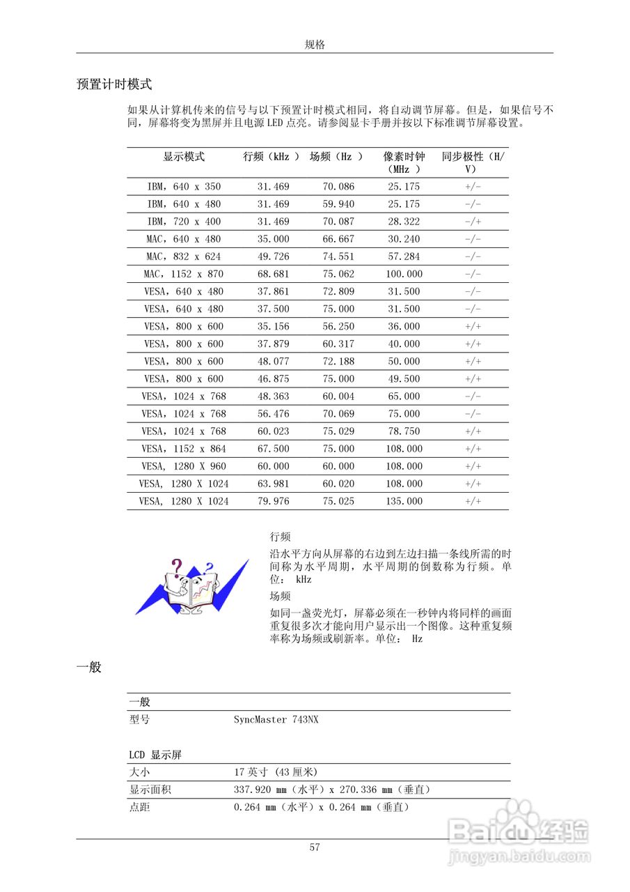 三星943NX液晶显示器使用说明书:[6]