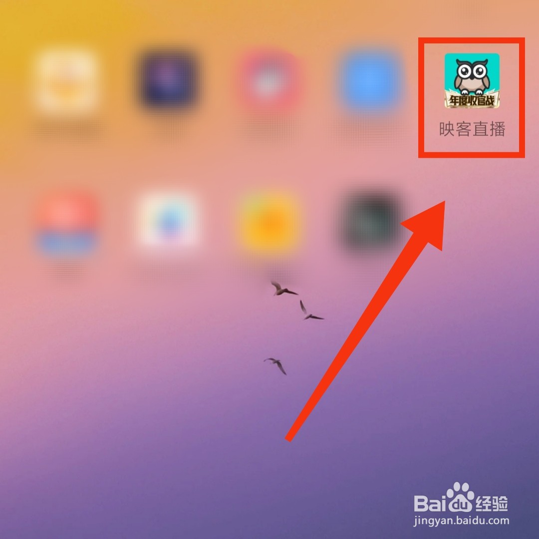 怎么在映客直播的个人主页录制声音