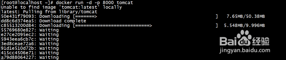 Docker运行tomcat方法