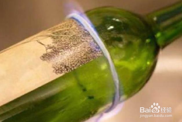 没有工具怎样切割酒瓶
