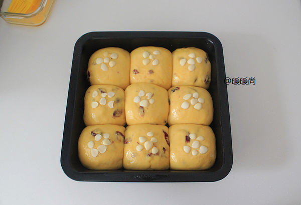 南瓜蔓越莓排包