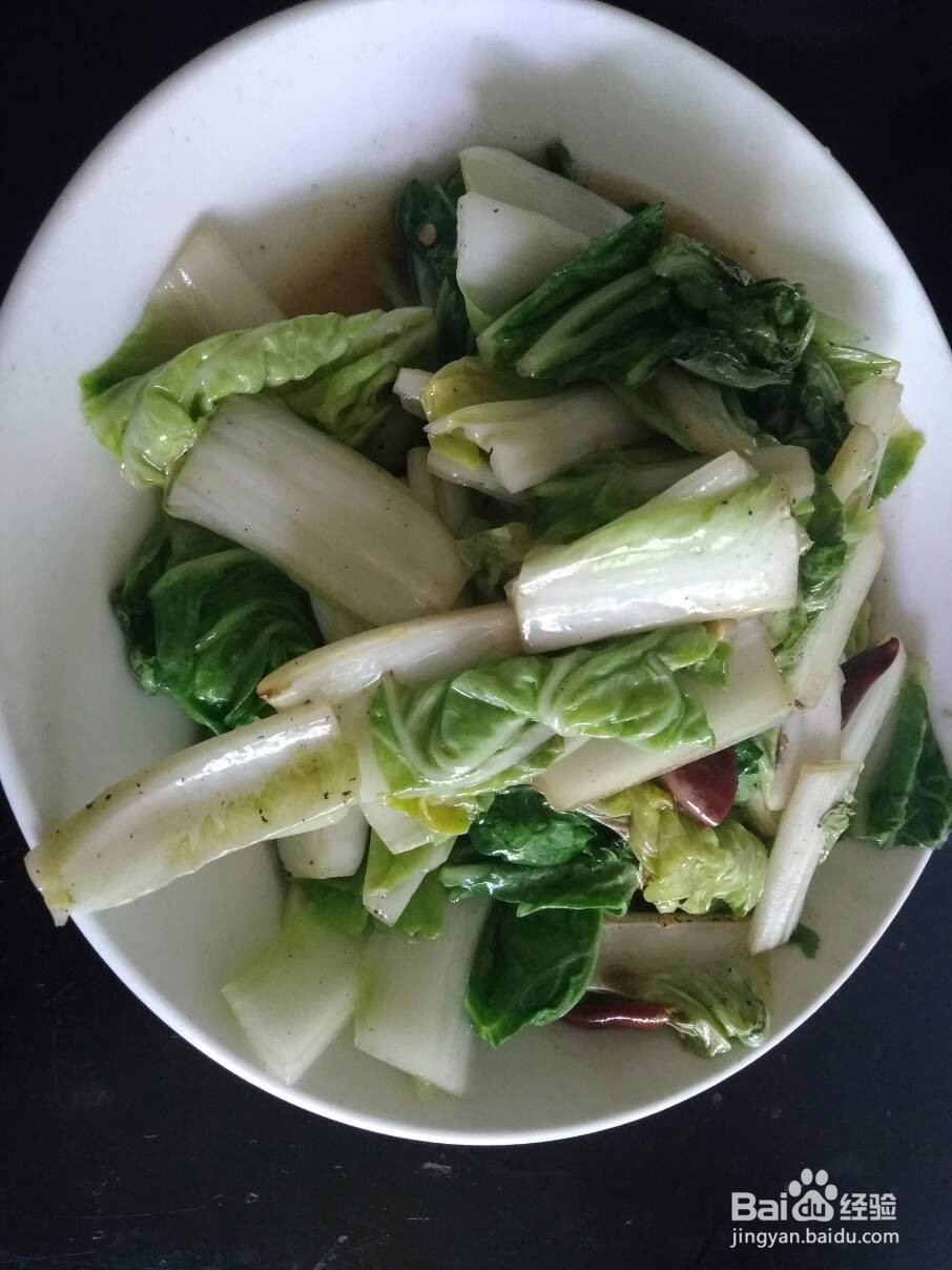 小炒白菜怎么做