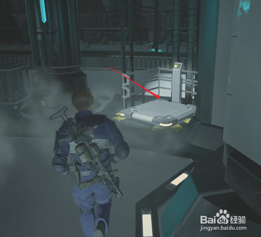 生化2重制版里昂里关攻略74:到达最后一处存档点