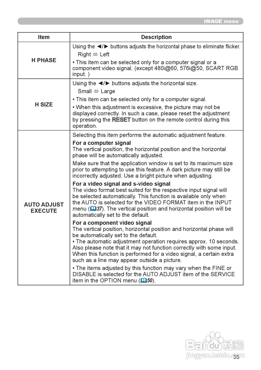 日立CP-SX12000投影机使用说明书:[4]