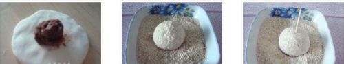 奶香芝麻团的做法图解攻略