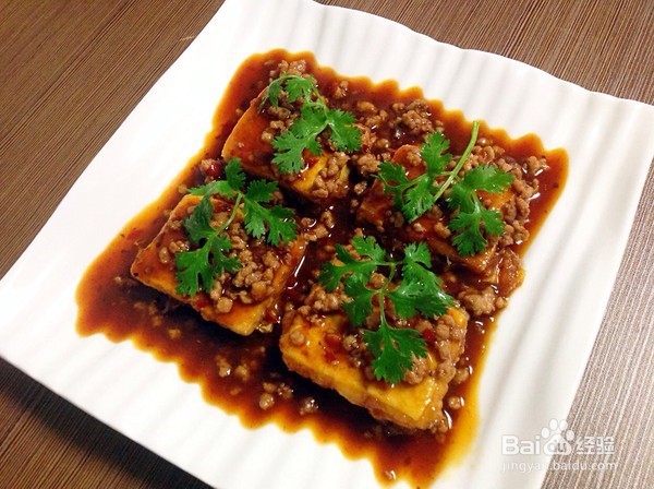 #过年#年夜饭怎么做肉末豆腐？