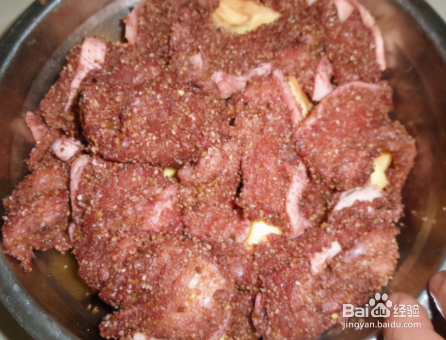 家庭自制粉蒸肉