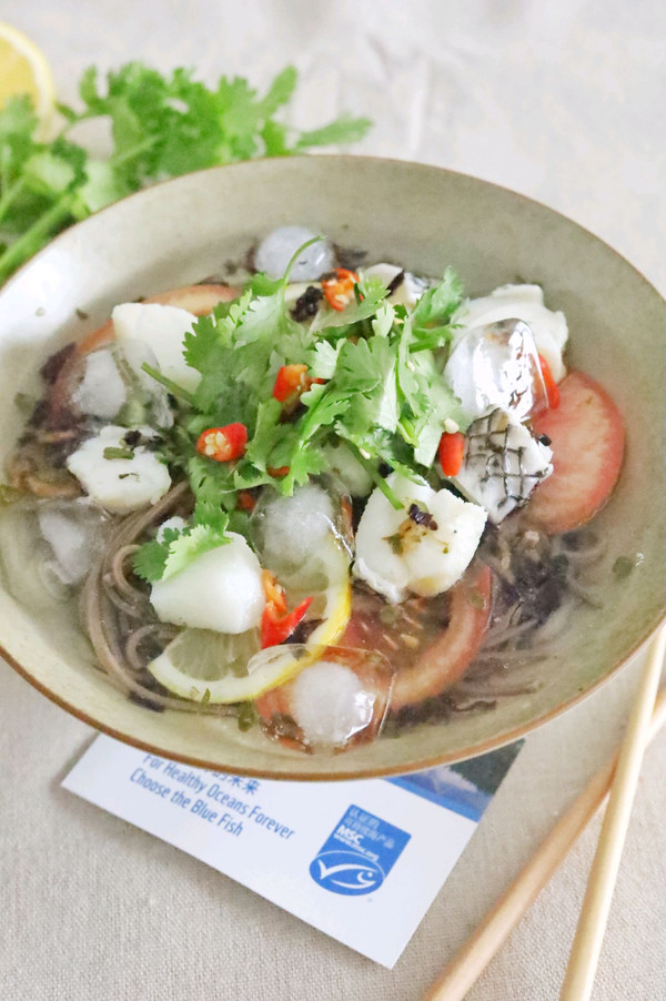 盛夏凉凉冰煮鳕鱼荞麦面