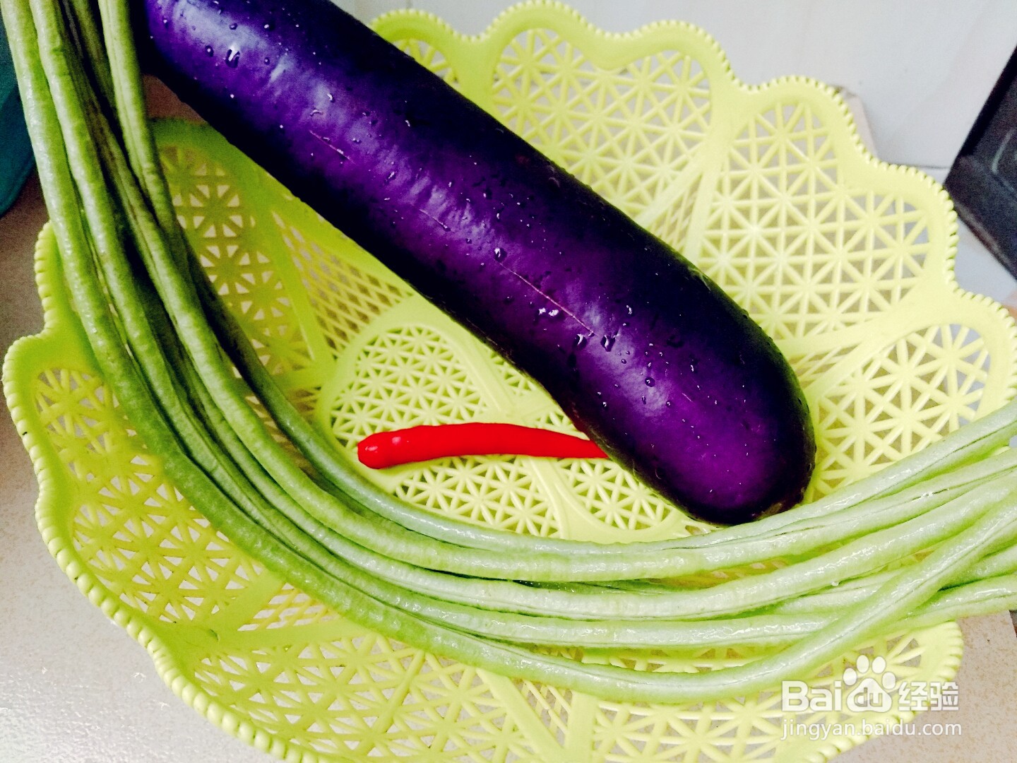 茄子烧豆角的做法