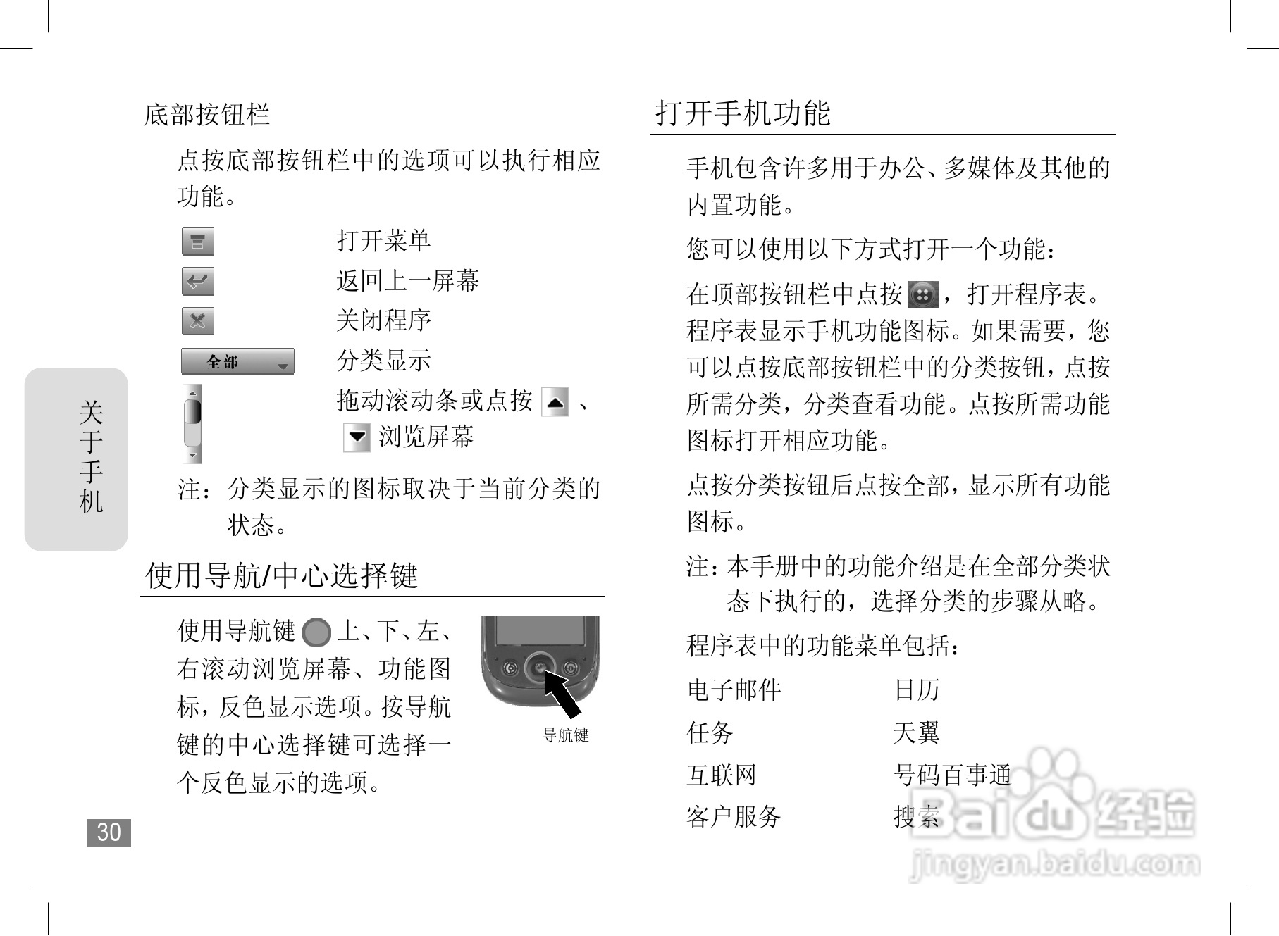 摩托罗拉A1890手机使用说明书:[4]