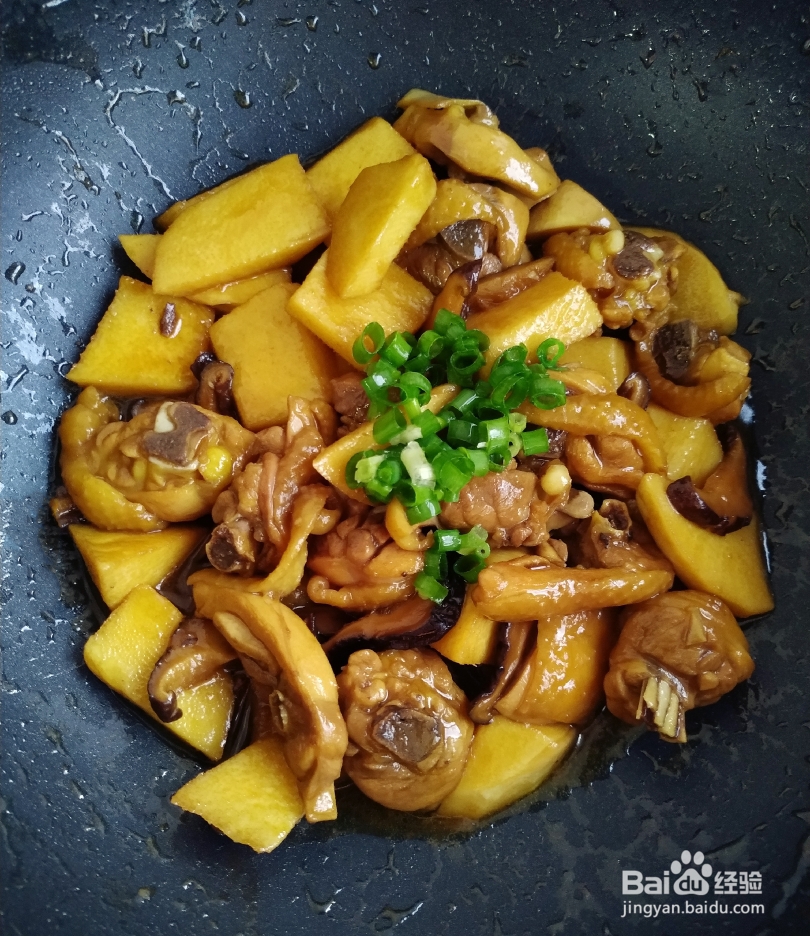 下饭的竹笋焖鸡