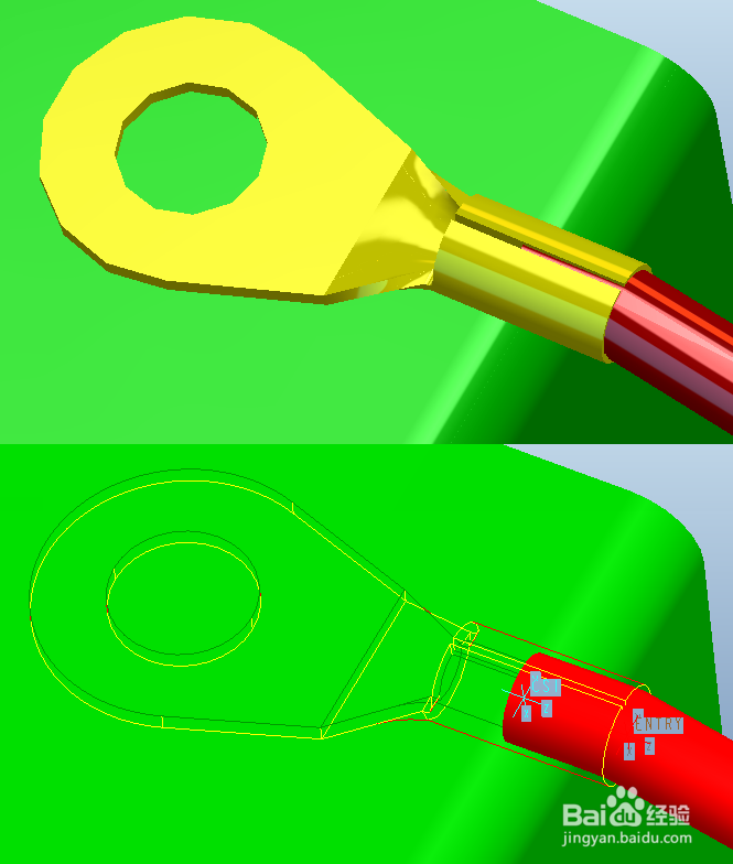 proe布线设计如何表达进线长度