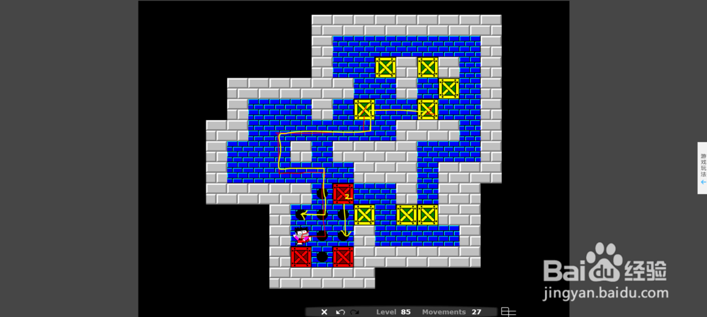 经典“推箱子”游戏攻略之Level 85