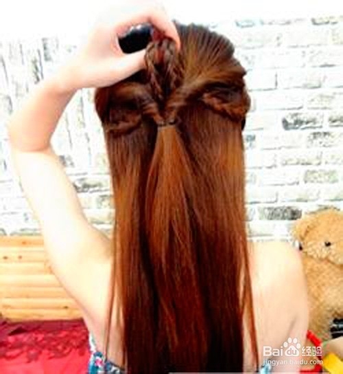 怎样扎头发?多款简单绑发..：[8]