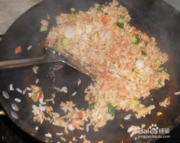 剩饭怎么做好吃——家常炒饭