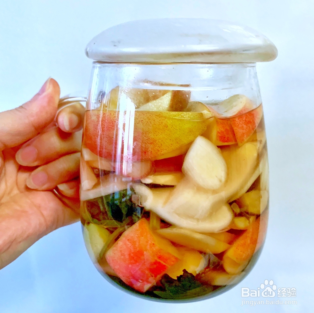 入口即化的紫苏桃子姜