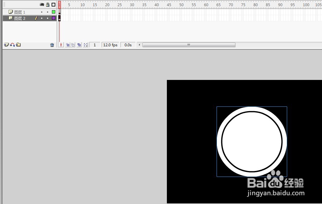 flash如何制作文字放大镜效果