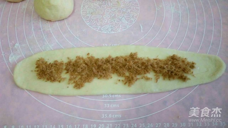 肉松排包的做法