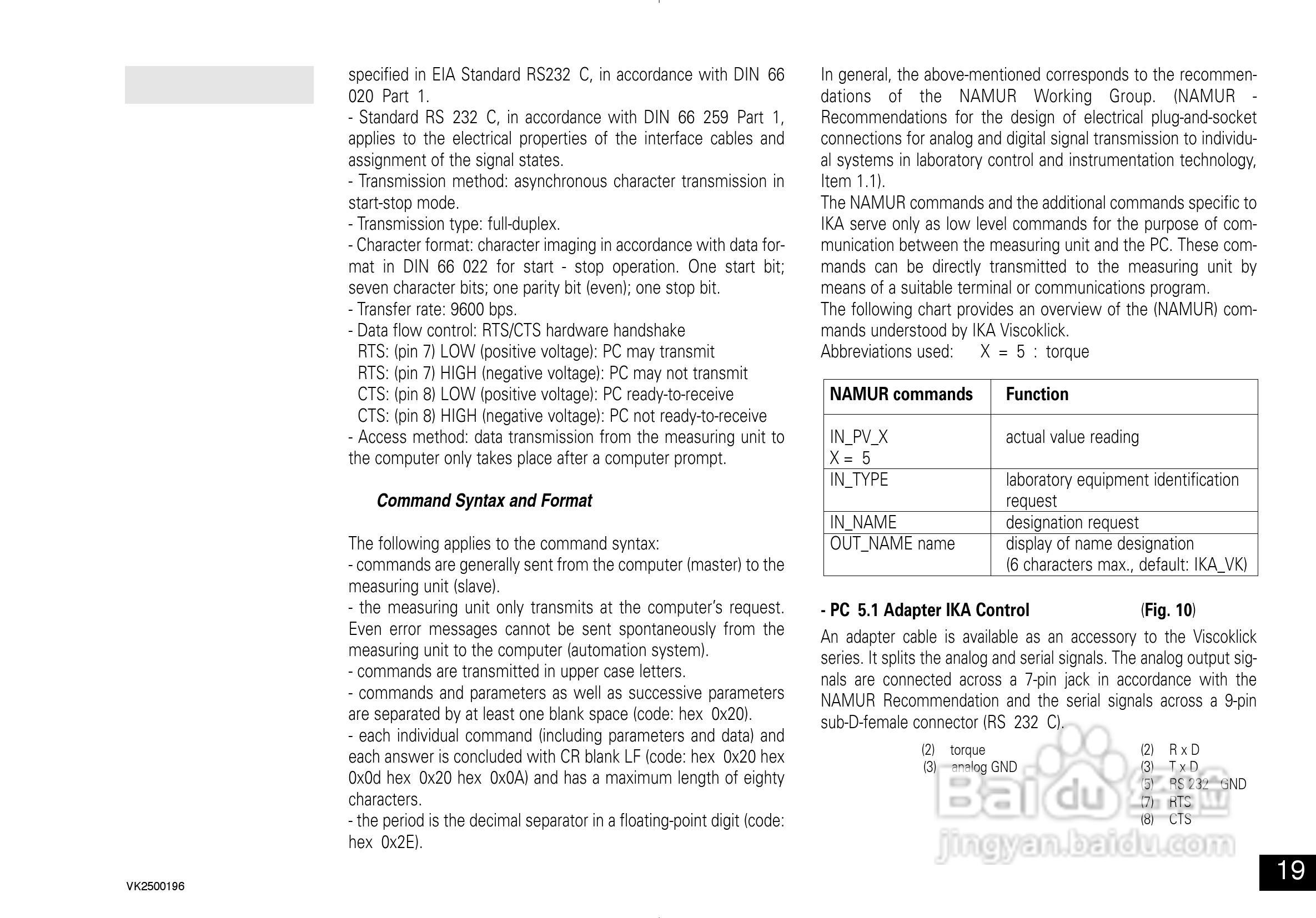 IKA VK600控制型扭矩测量仪使用说明书:[2]