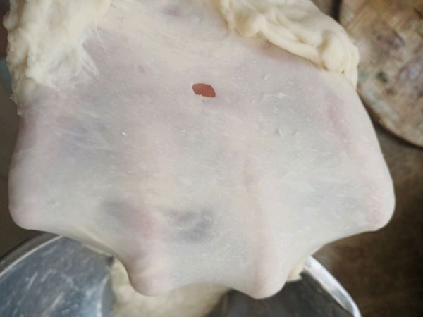 奶黄馅节日面包