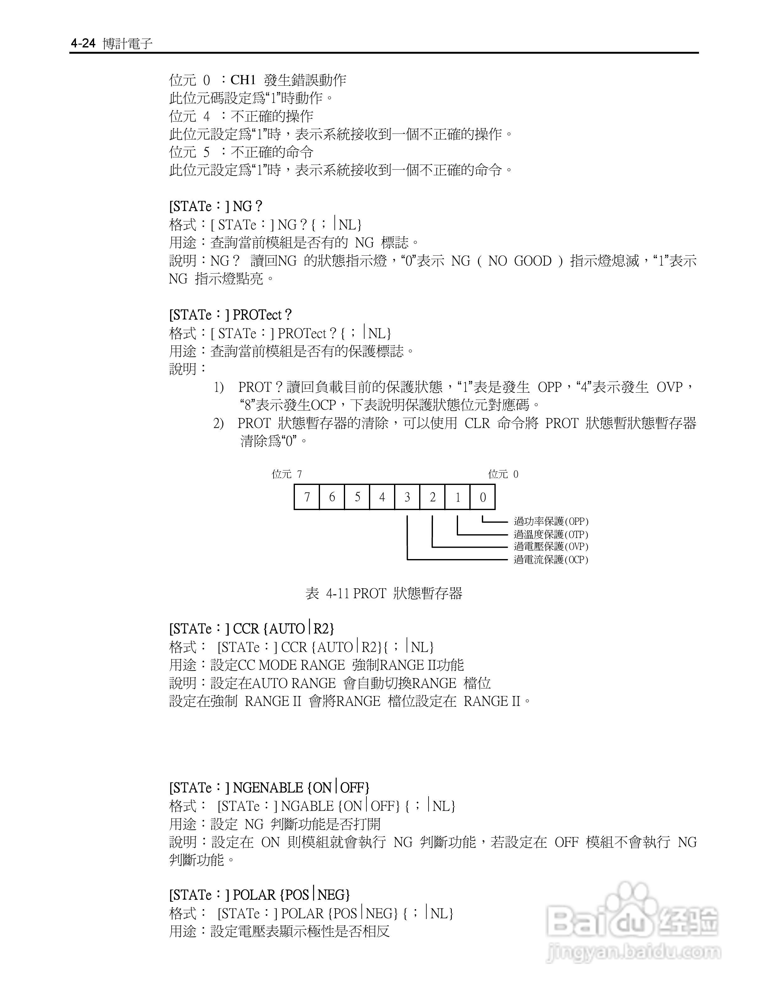 博计3302F单模组电子负载机框使用手册:[5]