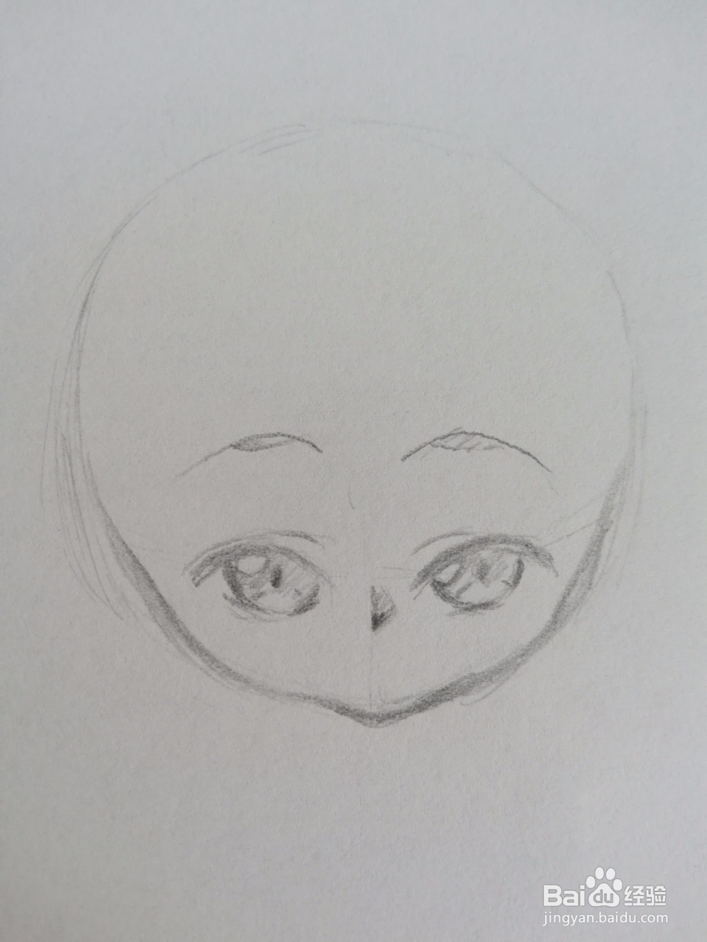 生闷气的漫画人物头部画法